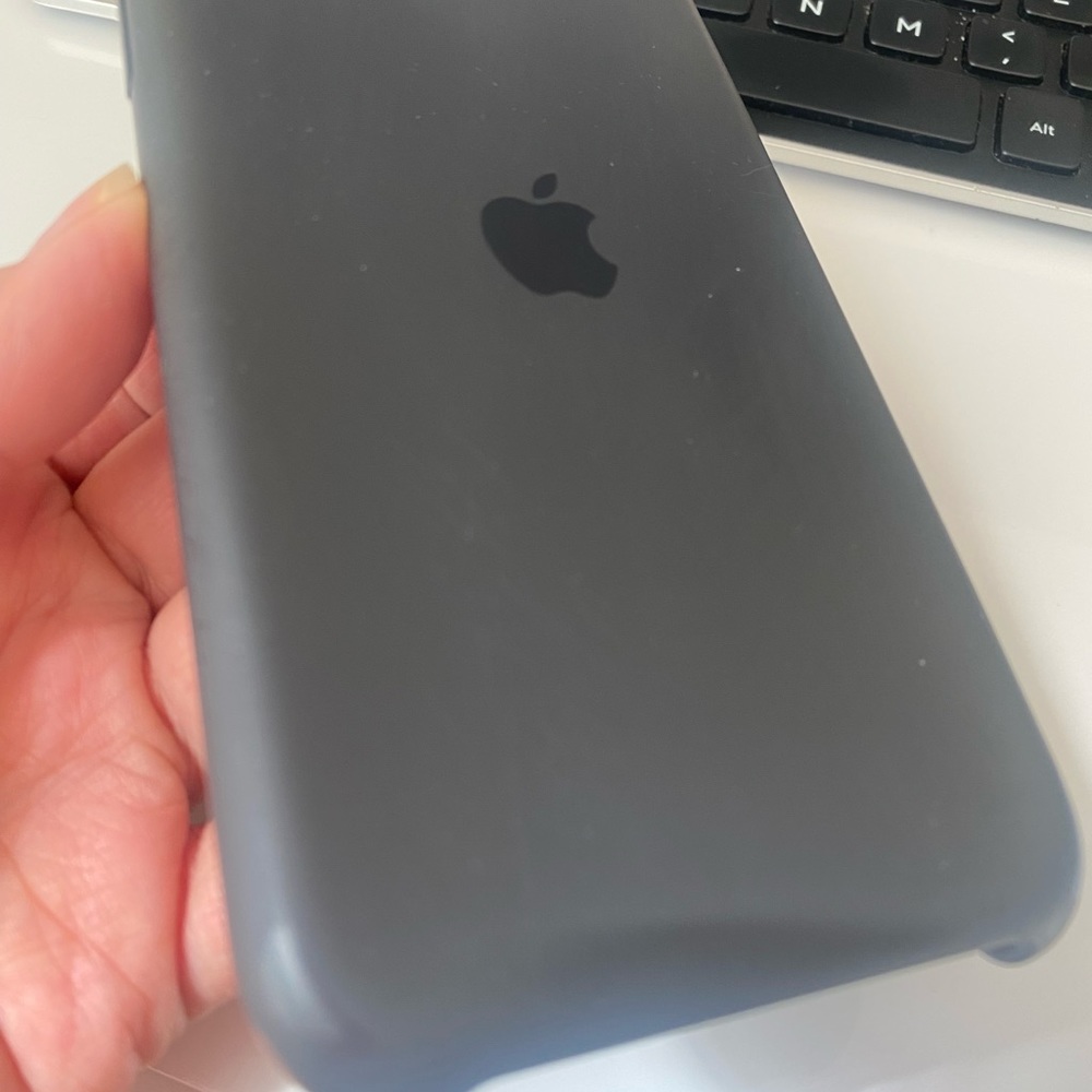 iPhone 11 silicon black case